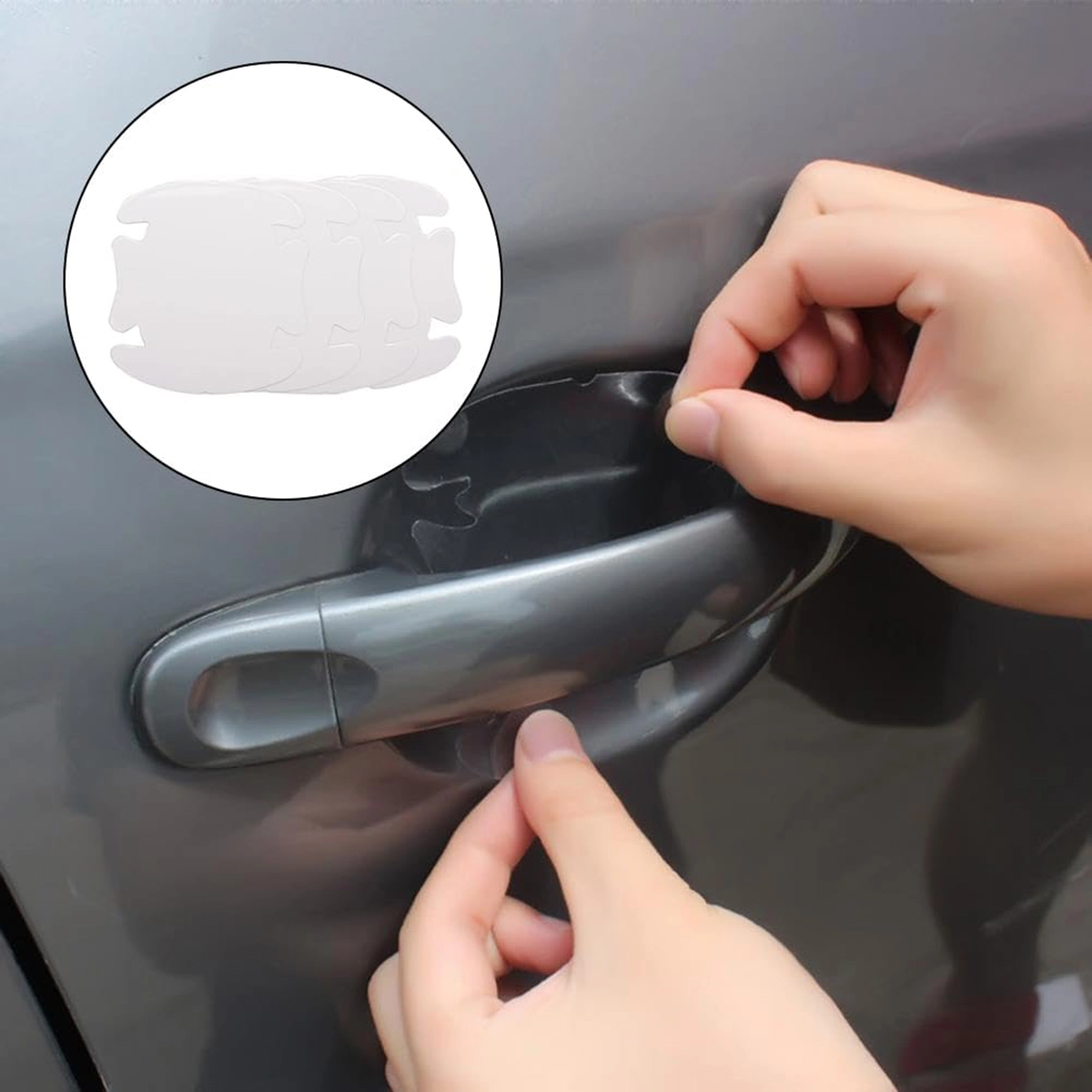 محافظ زیر دستگیره درب خودرو (4 عددی)