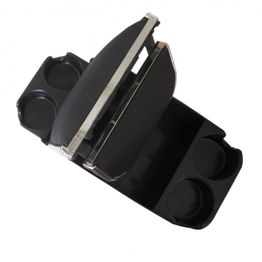 کنسول متحرک خودرو 4 لیوان مشکی ( پژو)