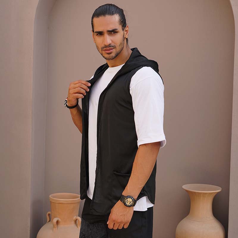 شنل کلاه دار مردانه