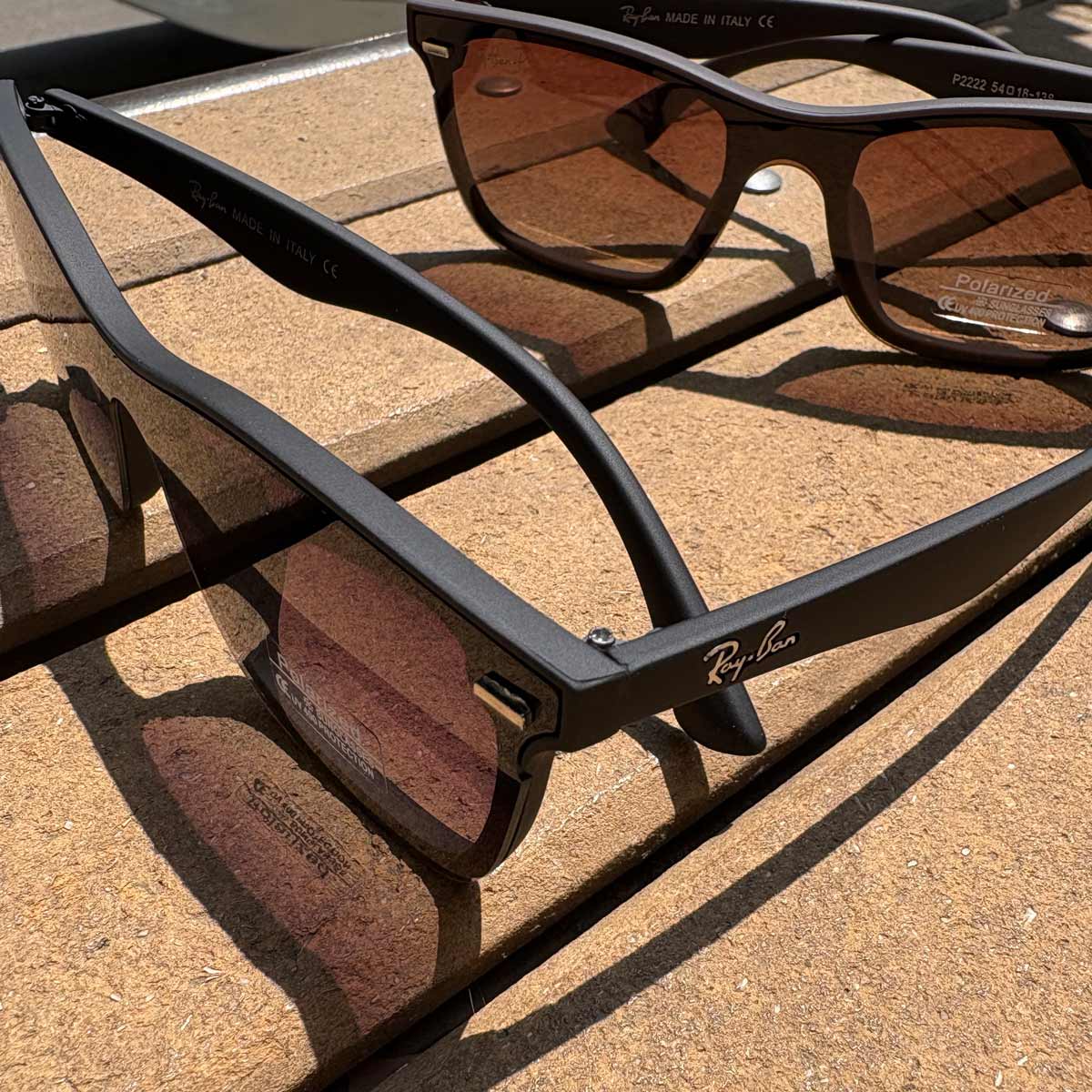 عینک آفتابی مشکی مدل Ray-Ban