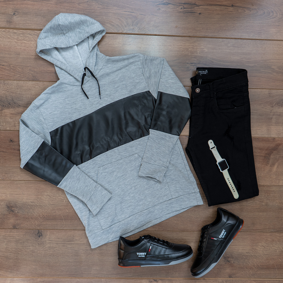 هودی کلاه دار مردانه مدل Aryaman