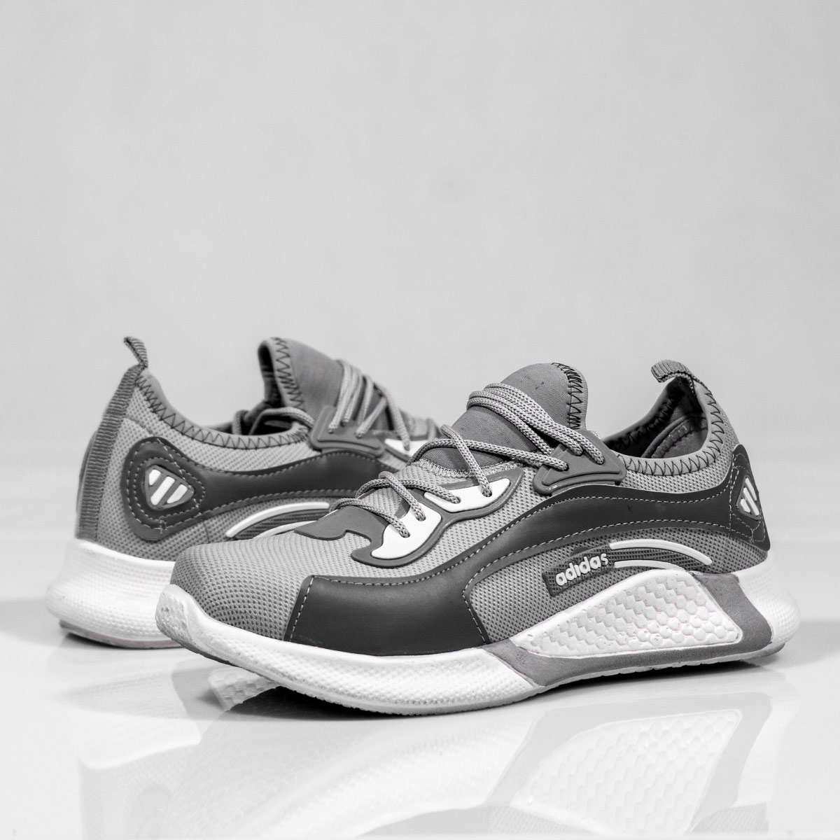 کفش ورزشی Adidas مردانه طوسی مدل Carter