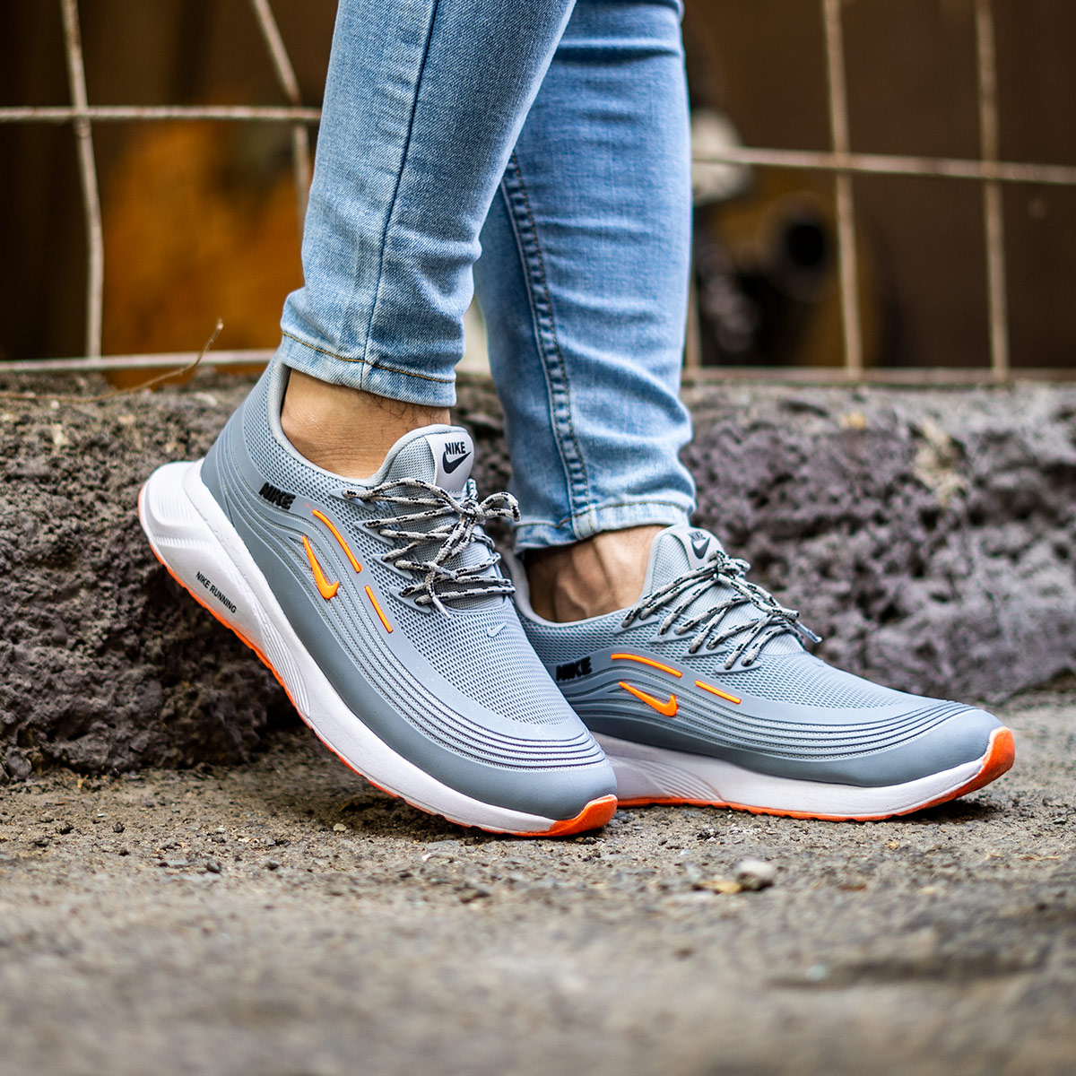 کفش ورزشی Nike مردانه طوسی مدل Viliam