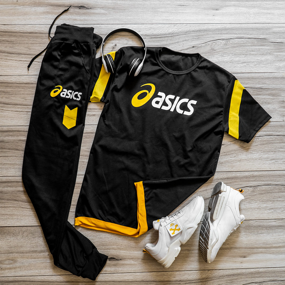 ست تیشرت شلوار Asics مردانه مدلFarbod