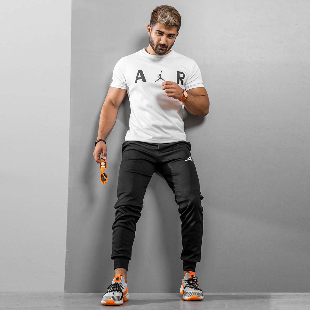 ست تیشرت شلوارAir Jordan مردانه مدل Toni
