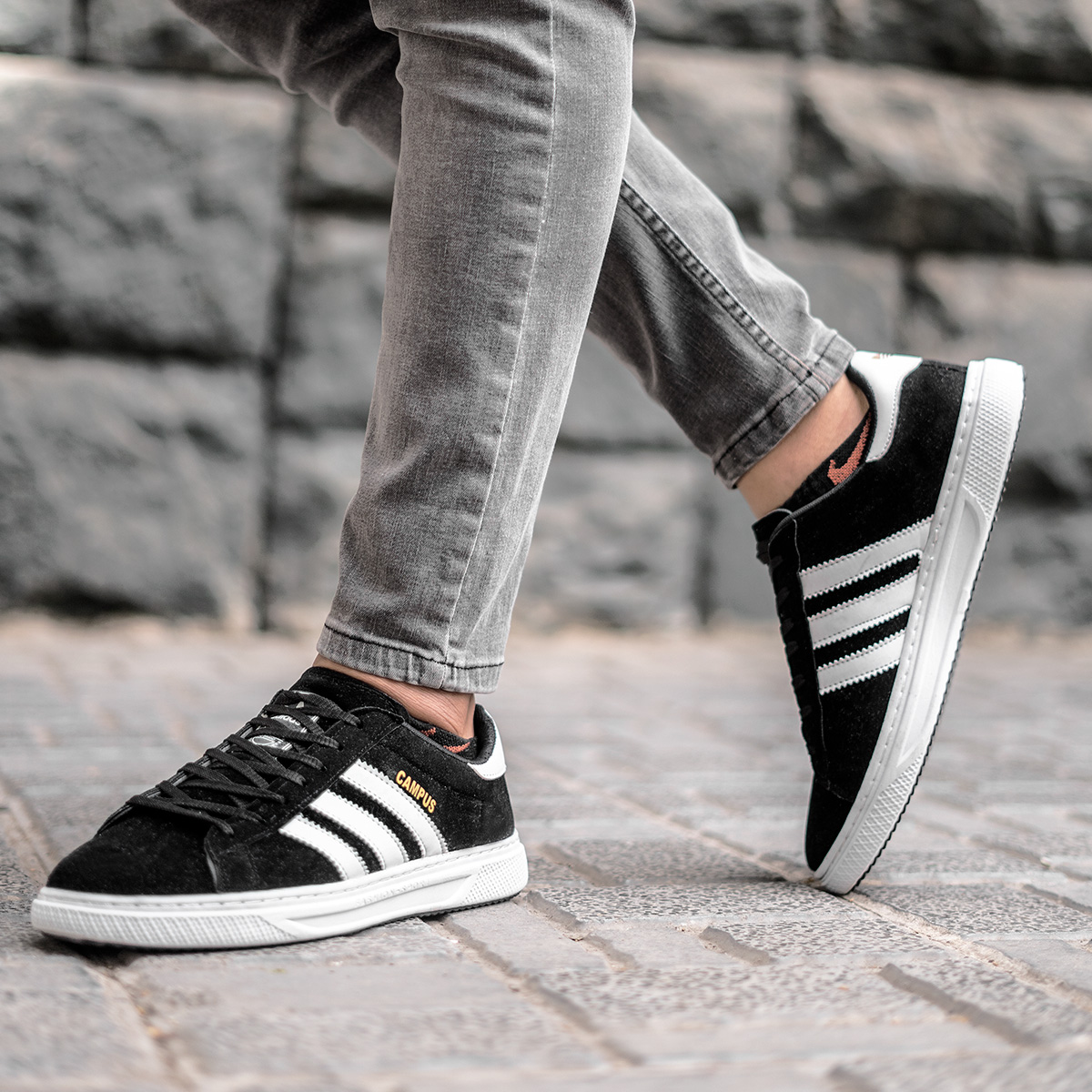 کفش ورزشی adidas Campus مشکی مردانه مدل Arshia