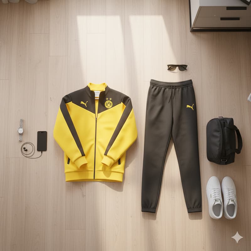 ست سوییشرت شلوار دورتموند مردانه مدل BVB09